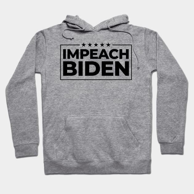 Impeach Biden Hoodie by Robettino900